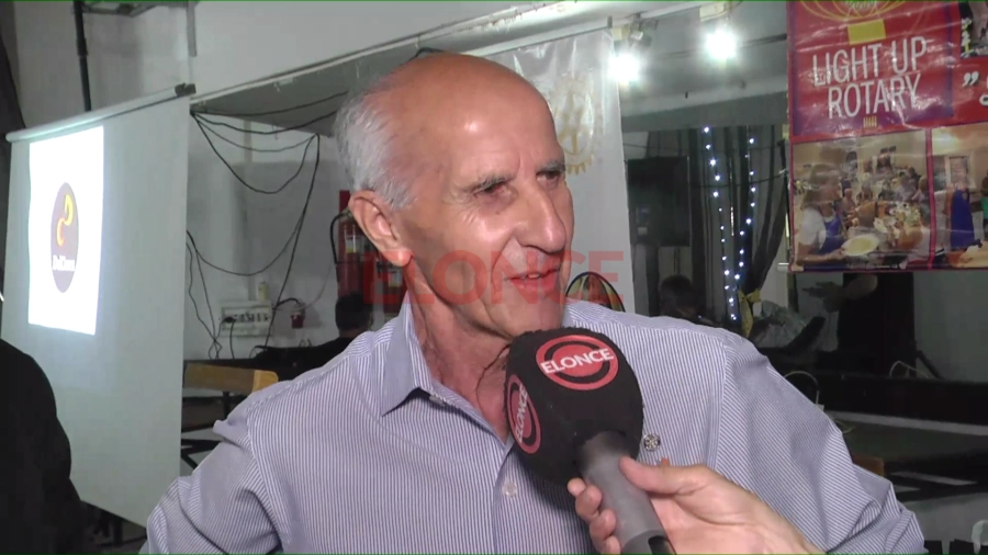 Ra&uacute;l Romero, presidente del Rotary Club Paran&aacute; Plaza. Foto: Elonce