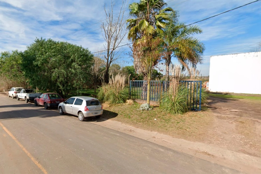 La distribuidora asaltada.