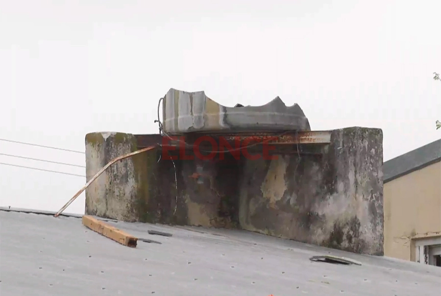 Temporal en Hernandarias. (foto: Elonce)