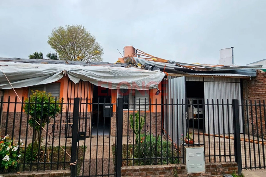 Temporal en Hernandarias. (foto: Elonce)