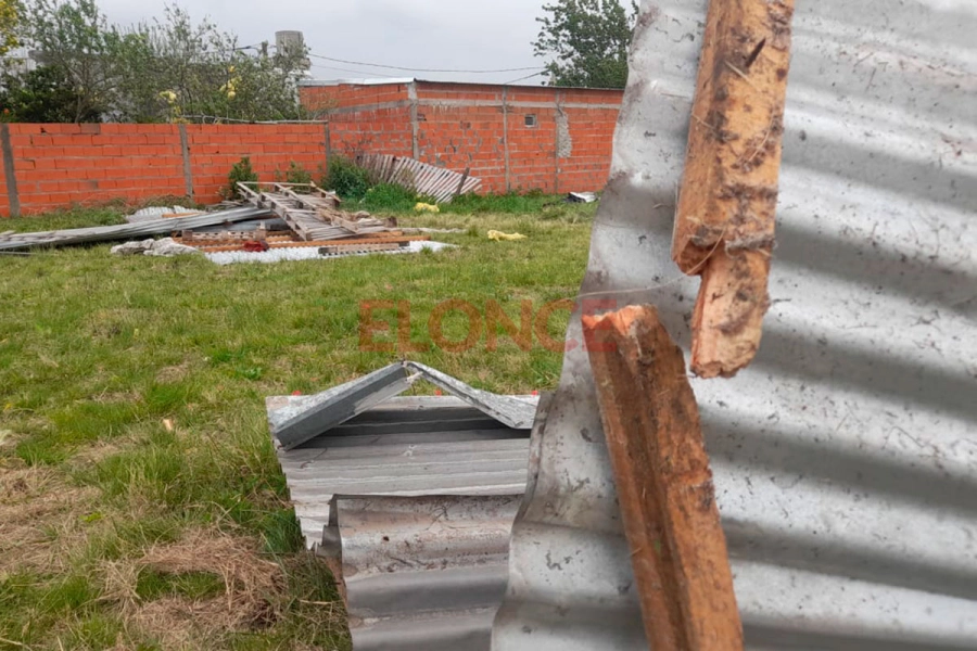 Temporal en Hernandarias. (foto: Elonce)