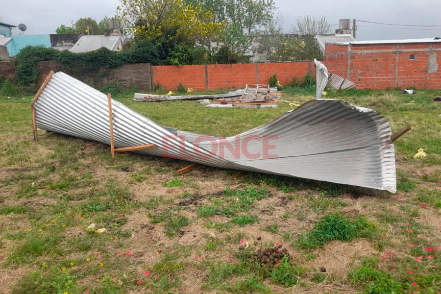 Temporal en Hernandarias. (foto: Elonce)