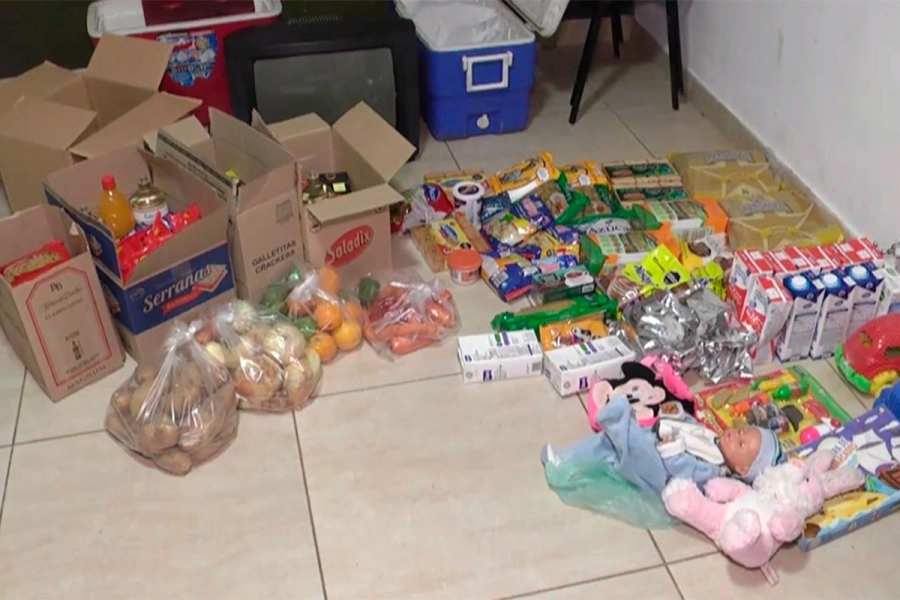 Donaciones para la familia