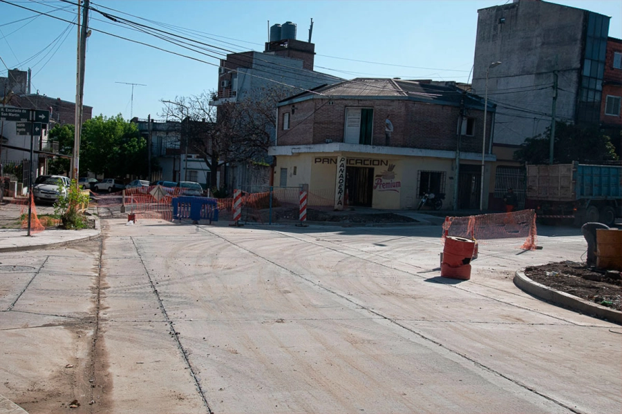 Las obras en la zona de la terminal. (Imagen: Municipalidad de Paran&aacute;)