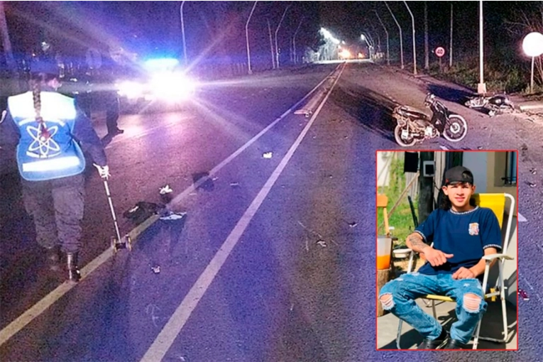 Falleció adolescente que había protagonizado grave accidente de motos