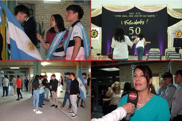 La Escuela Técnica N° 21 "Libertador José de San Martín" celebró su aniversario