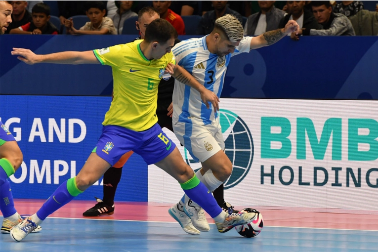 Argentina no pudo con Brasil y perdió la final del Mundial de Futsal 2024