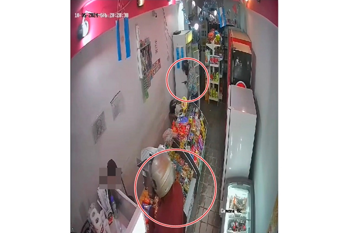 Violento asalto a un drugstore de Concordia