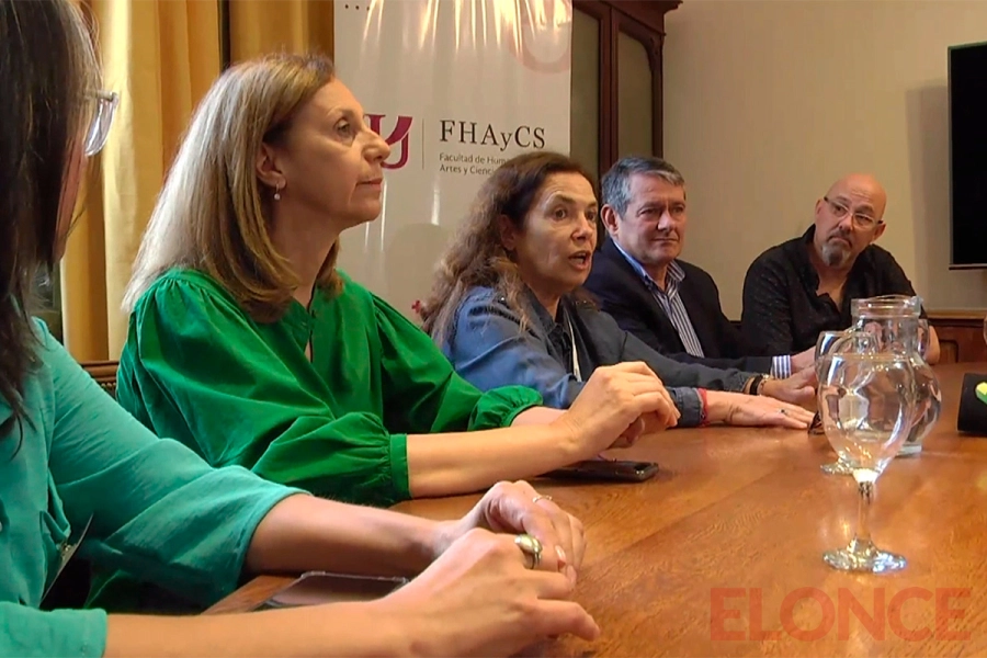 Sandra Mihanovich en Paran&aacute;. (foto: Elonce)