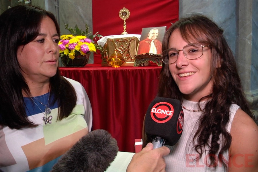 Candela Giarda, "la ni&ntilde;a del milagro". (foto: Elonce)