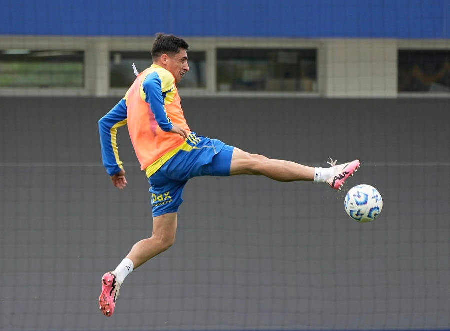 Merentiel, el inamovible de la delantera de Boca. (CABJ)