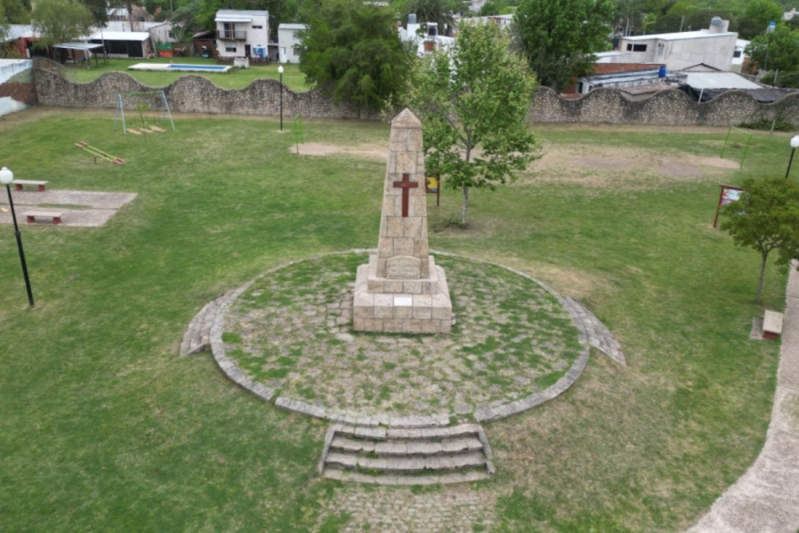 Monumento a los Antepasados. (foto: Municipalidad de Gualeguaych&uacute;)