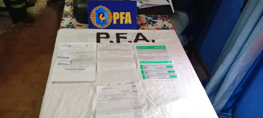 Allanamientos por Lavado de Activos en Santa Fe. (foto: Polic&iacute;a Federal Argentina)