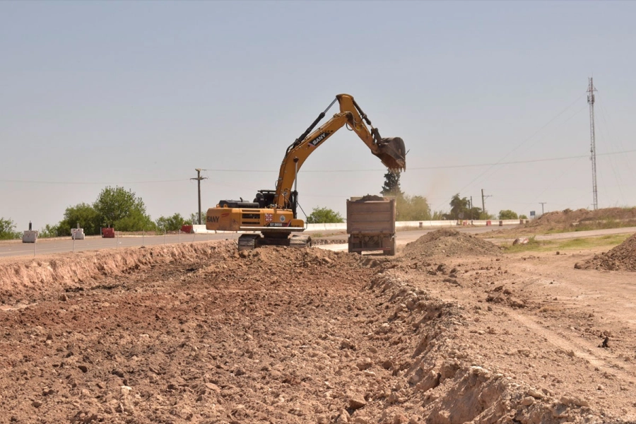 Primer tramo de la obra en la Ruta Nacional 18. (Imagen: Vialidad Nacional)