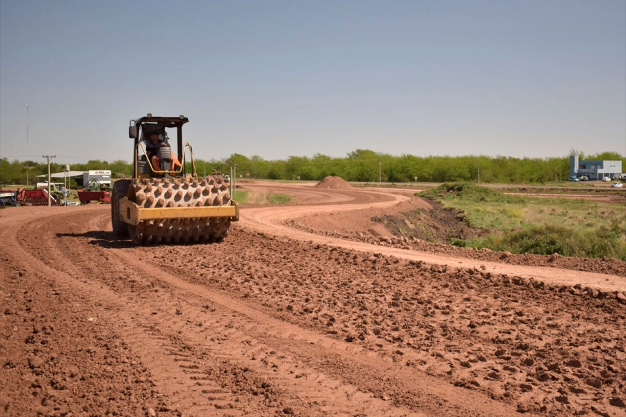 Primer tramo de la obra en la Ruta Nacional 18. (Imagen: Vialidad Nacional)