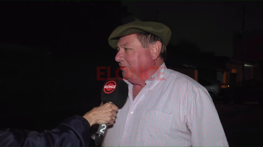 Abel, vecino de barrio Lomas de Rocamora. Foto: Elonce