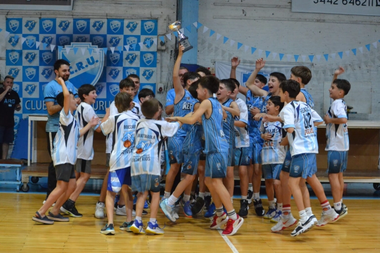 Regatas Uruguay se consagró campeón de la Liga Federal de Básquetbol U12