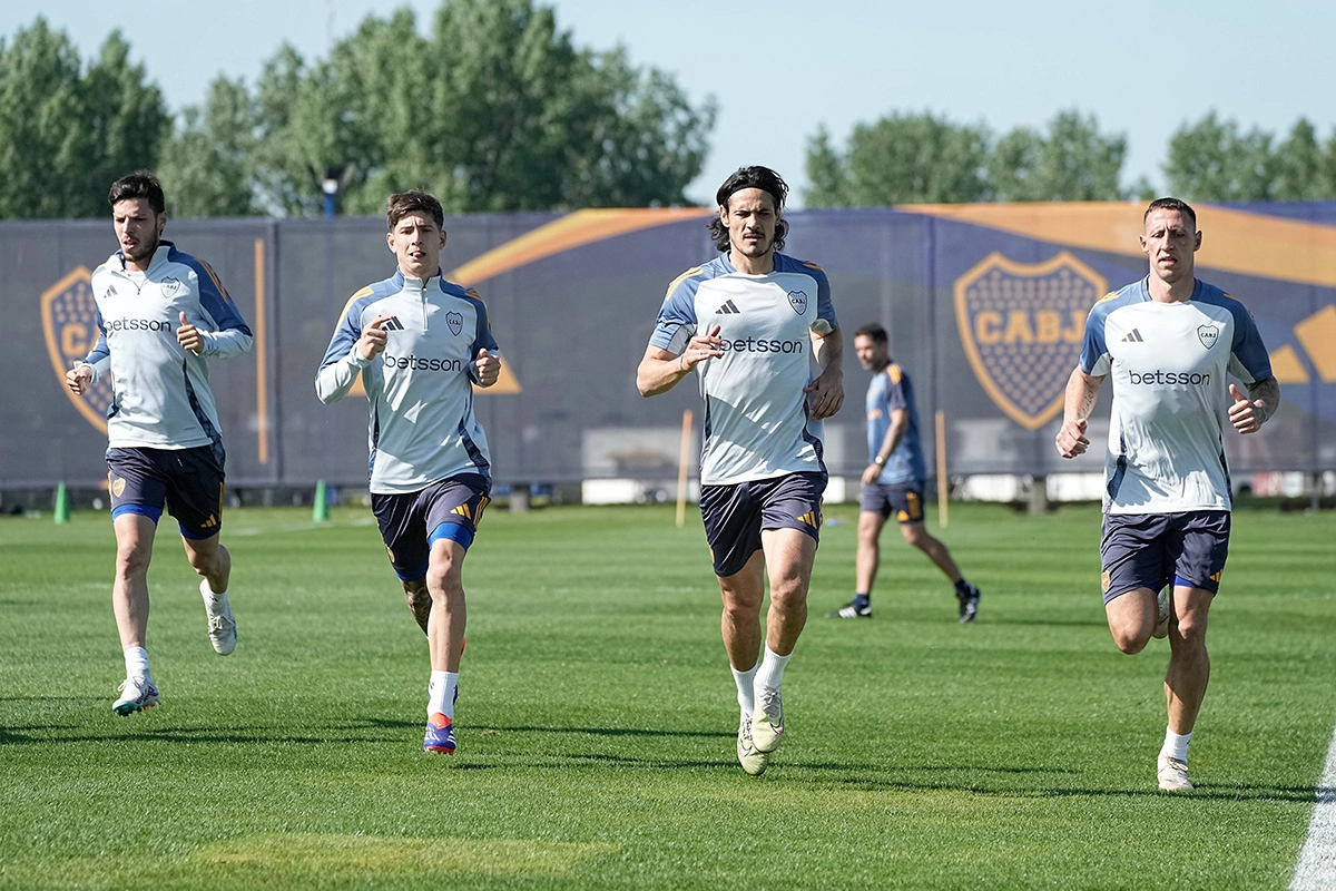 Boca volvió a entrenar con vistas a la Copa Argentina | Elonce.com