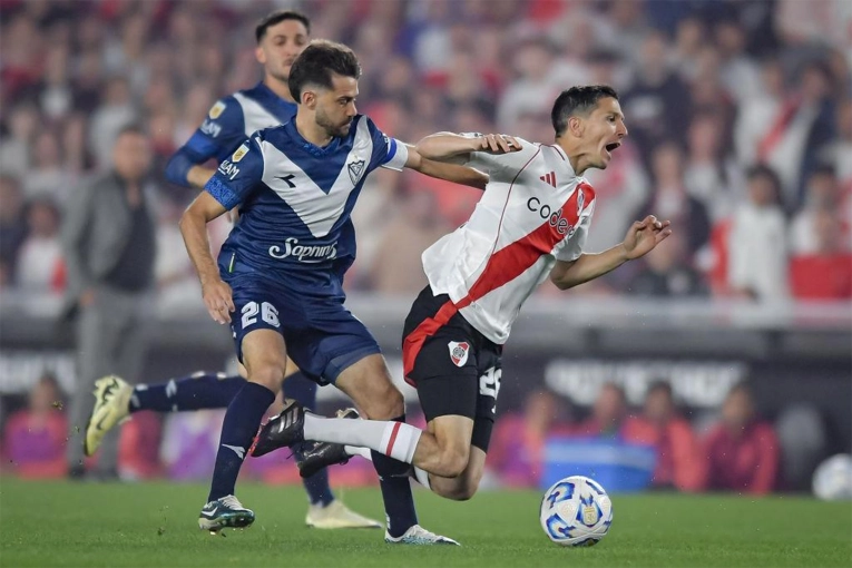 River iguala 1-1 con Vélez en el Monumental por la Liga Profesional