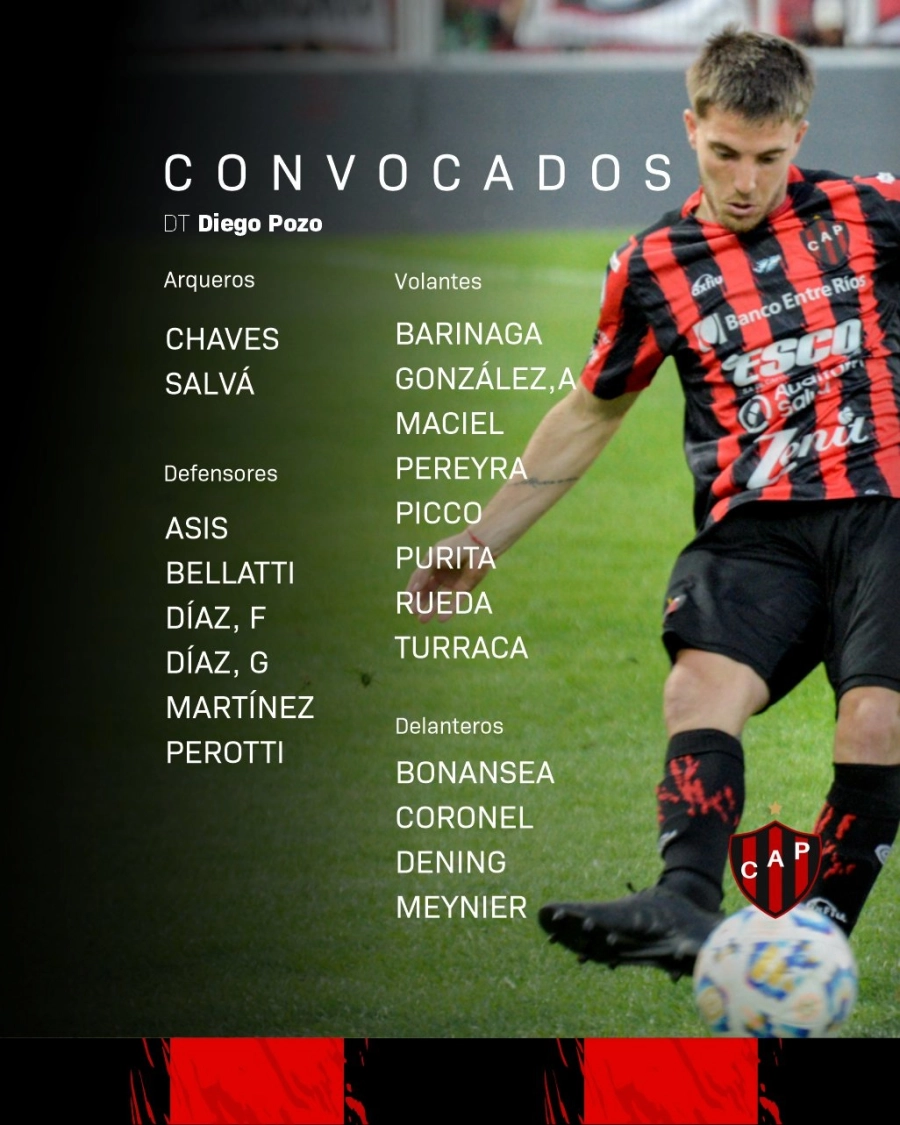 Los convocados de Patronato para recibir a San Mart&iacute;n de San Juan. (Prensa Patronato)