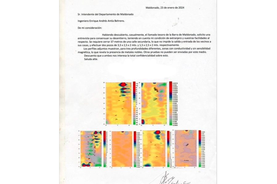 Carta enviada al Intendente de Maldonado