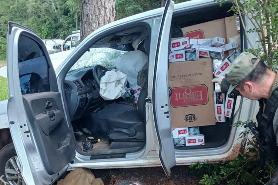 Choc&oacute; e intent&oacute; escapar a pie. Gendarmer&iacute;a Nacional