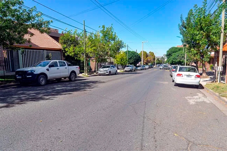 La zona del tr&aacute;gico hecho. Lmneuquen