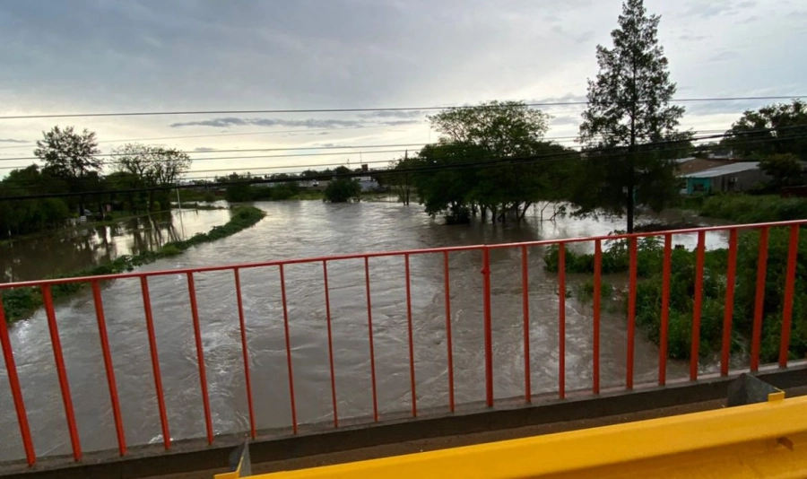 Anegamientos en Chajar&iacute;. (foto: Chajar&iacute; al d&iacute;a)