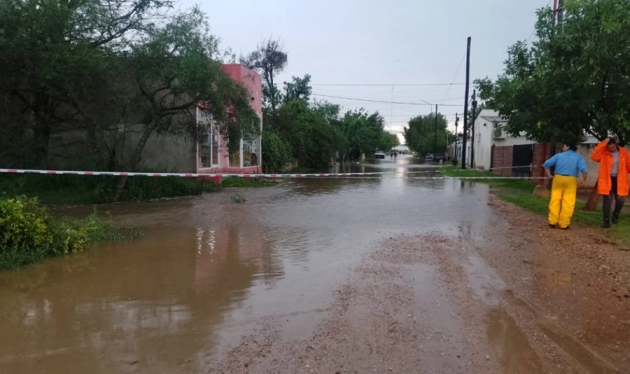 Anegamientos en Chajar&iacute;. (foto: Chajar&iacute; al d&iacute;a)
