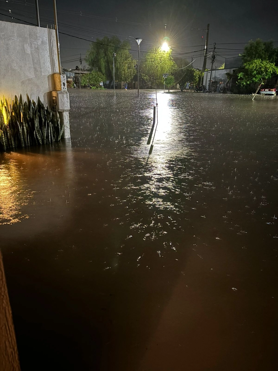 Anegamientos en Chajar&iacute;. (foto: Chajar&iacute; al d&iacute;a)