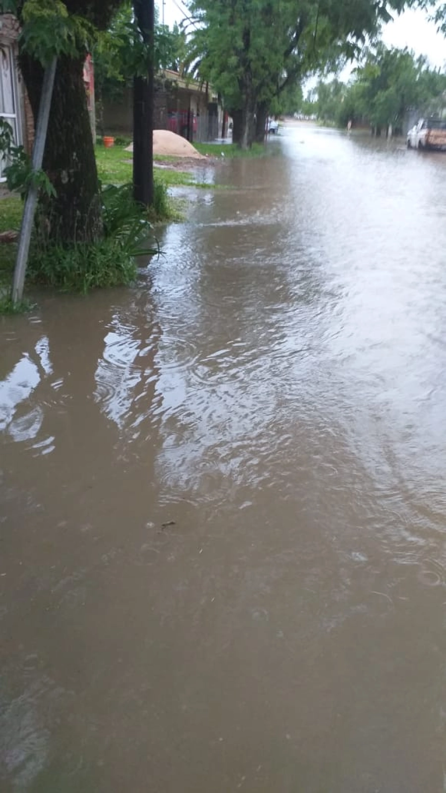 Anegamientos en Chajar&iacute;. (foto: Chajar&iacute; al d&iacute;a)