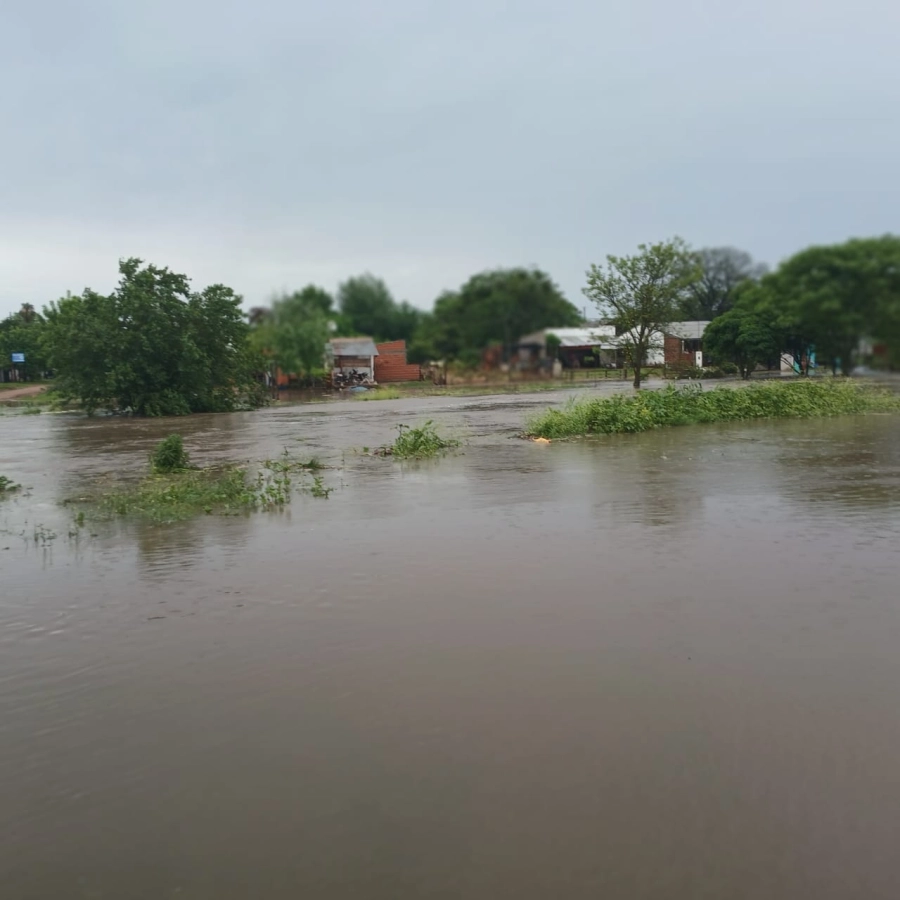 Anegamientos en Chajar&iacute;. (foto: Tal Cual)