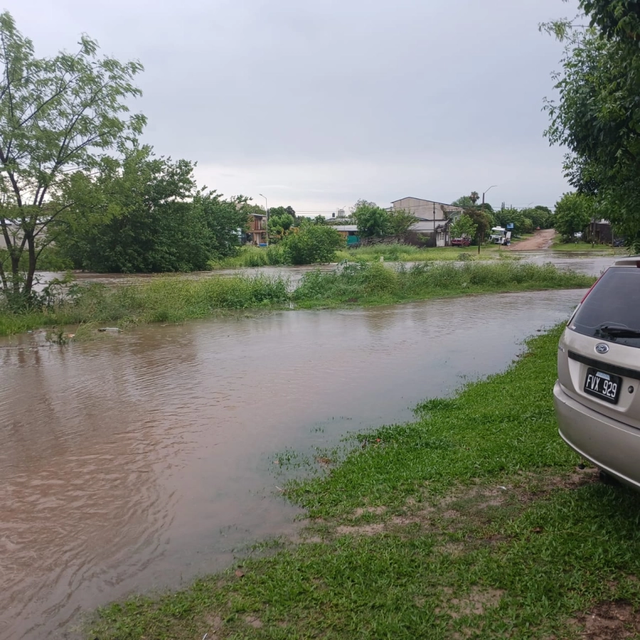 Anegamientos en Chajar&iacute;. (foto: Tal Cual)