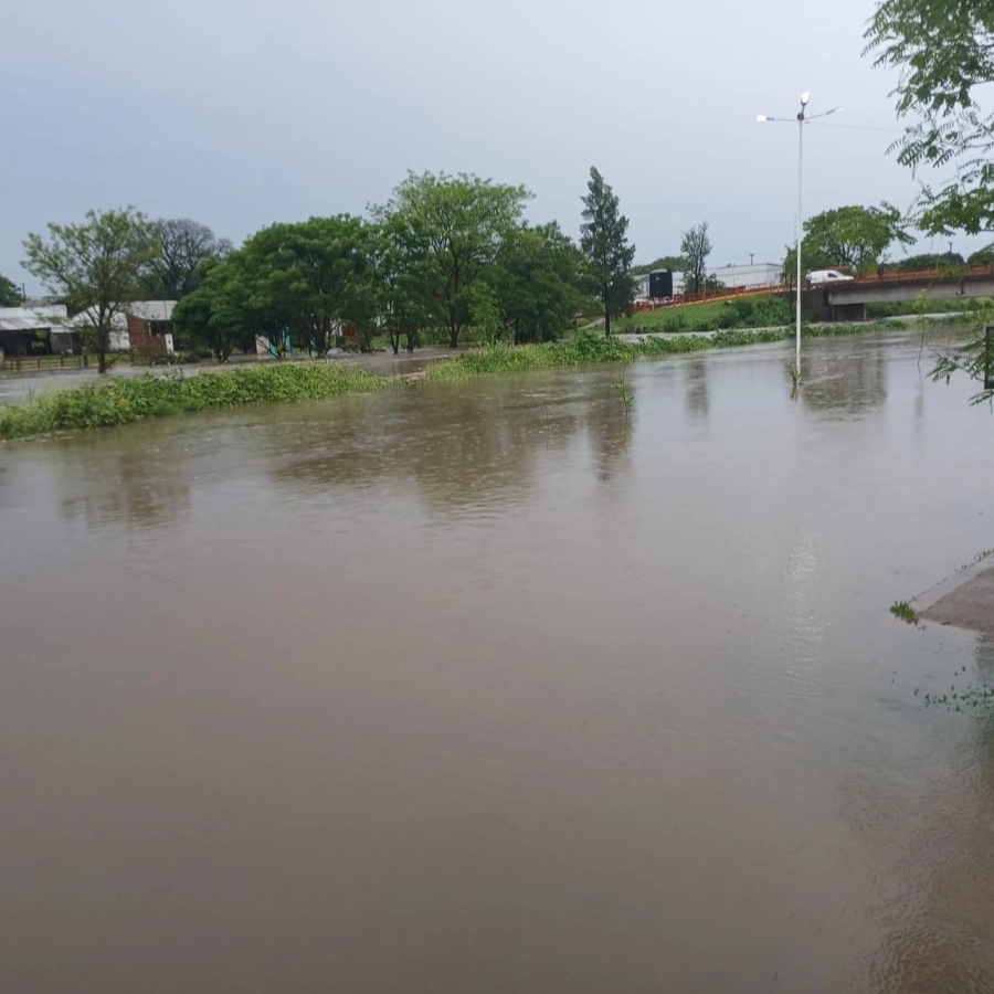 Anegamientos en Chajar&iacute;. (foto: Tal Cual)