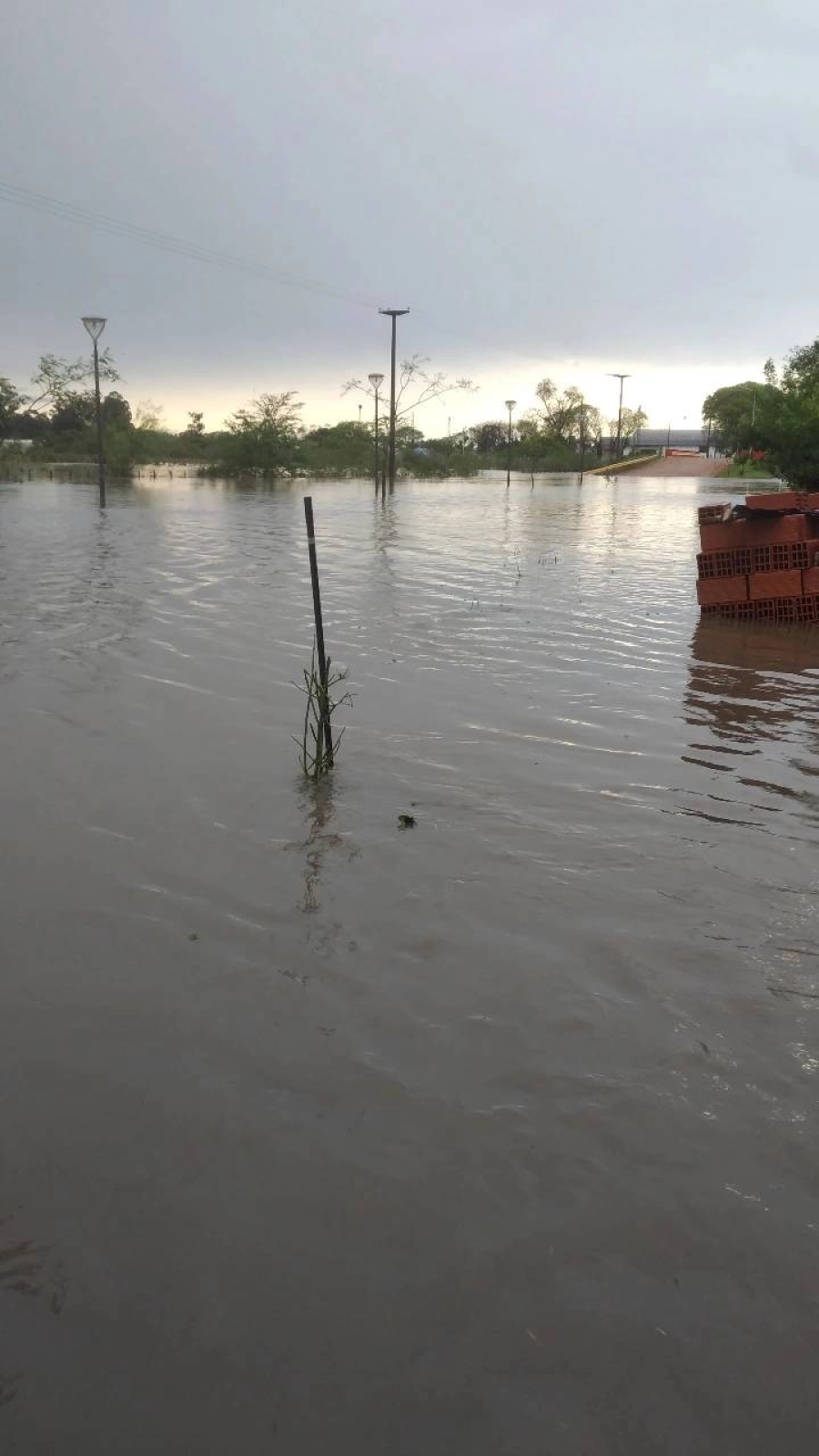 Anegamientos en Chajar&iacute;. (foto: Tal Cual)