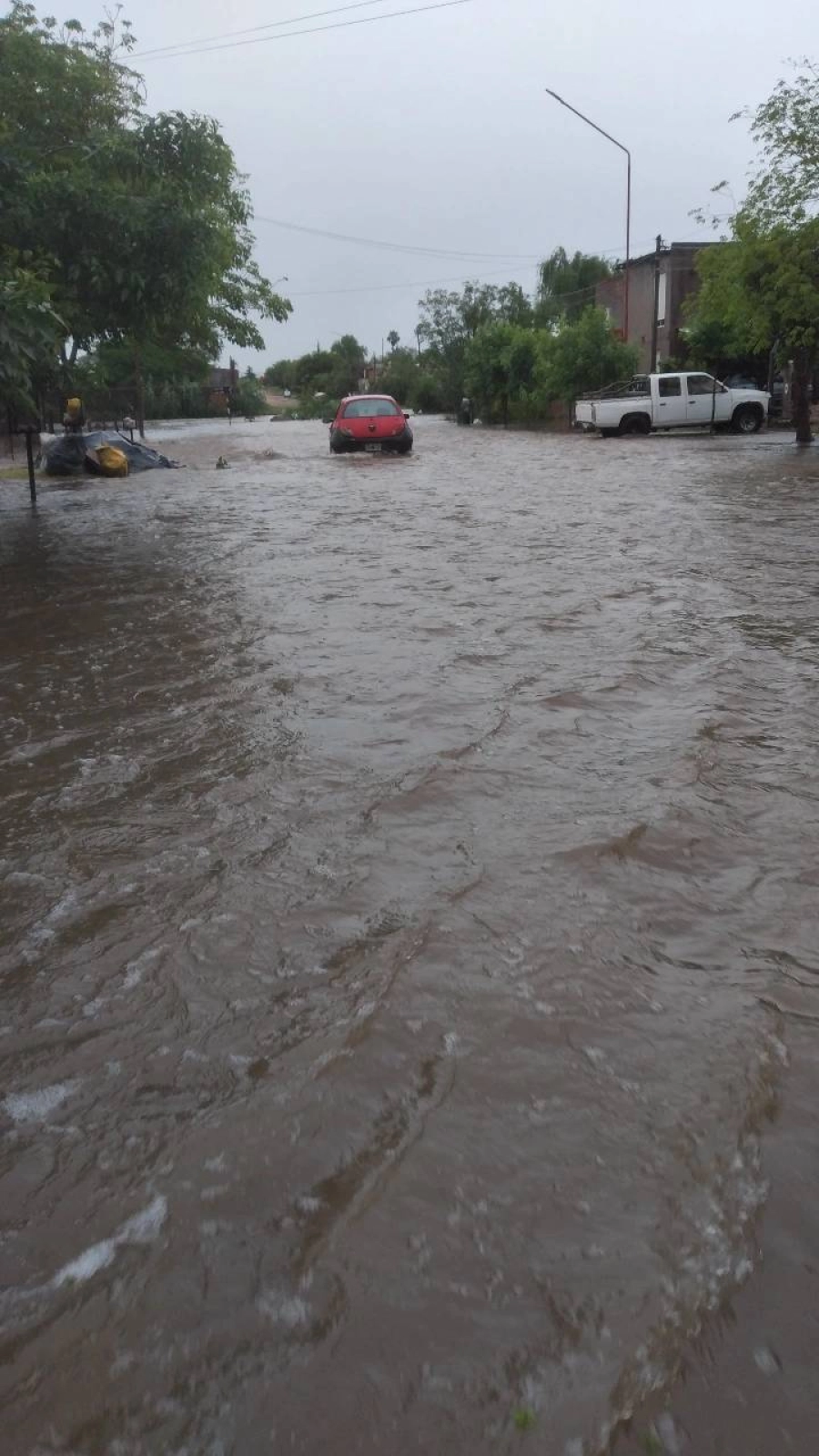 Anegamientos en Chajar&iacute;. (foto: Tal Cual)
