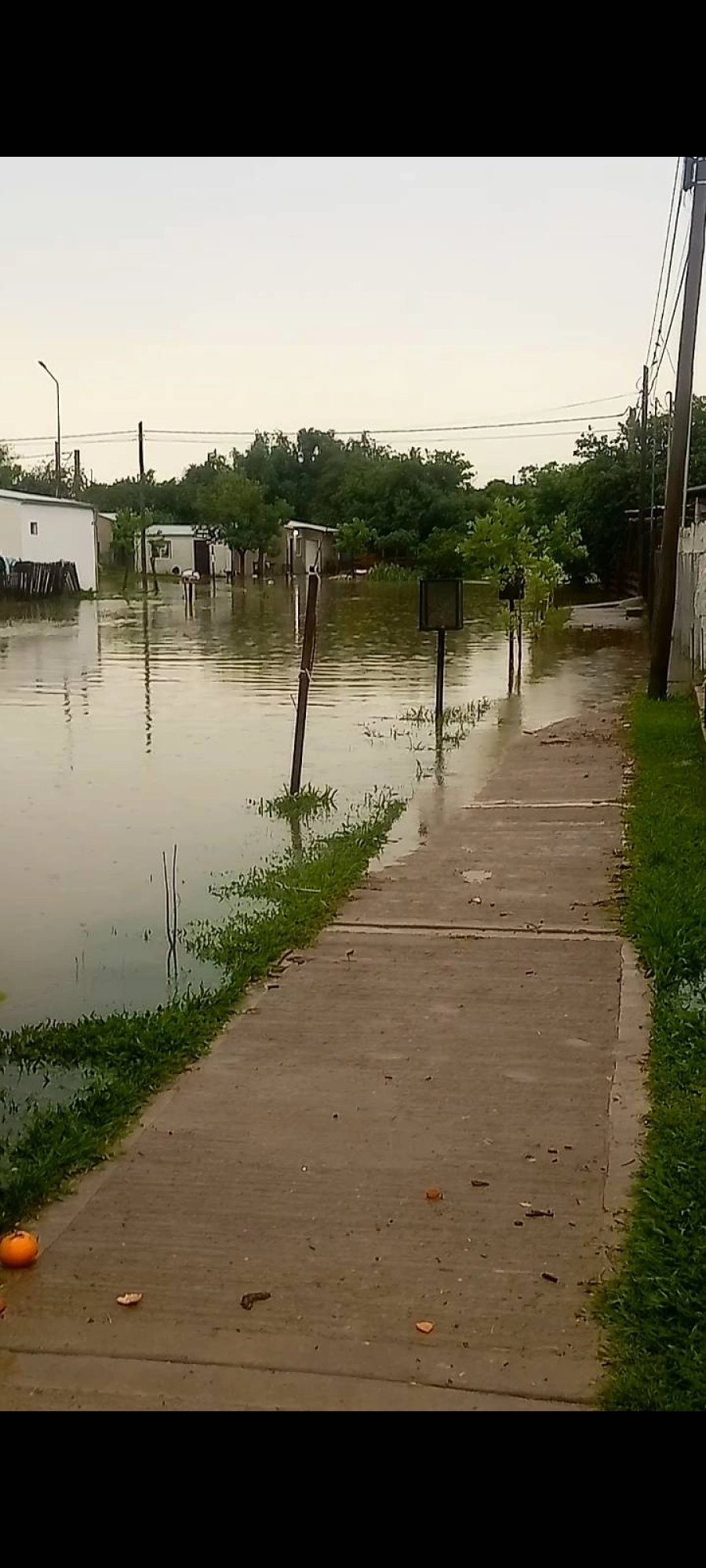 Anegamientos en Chajar&iacute;. (foto: Tal Cual)