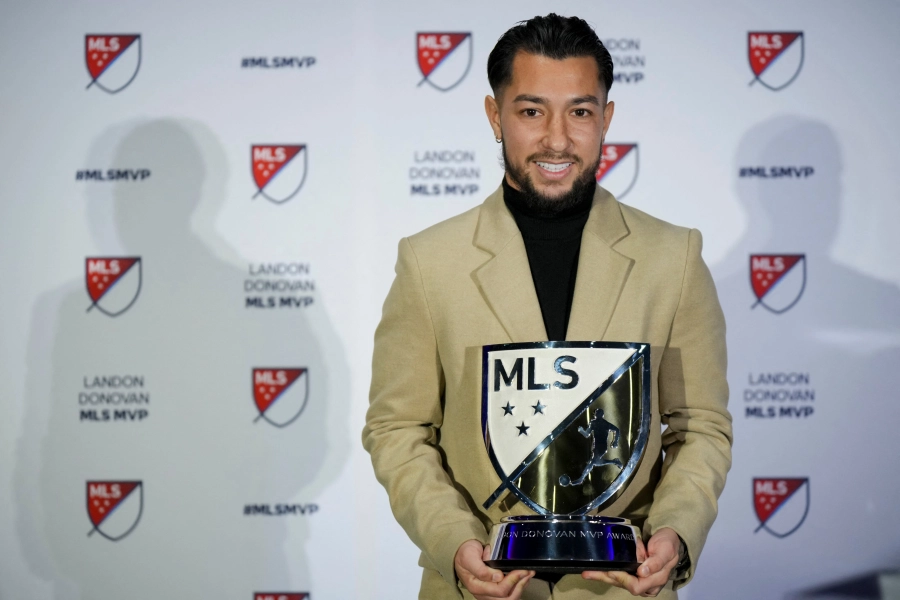 Luciano Acosta, MVP del 2023.
