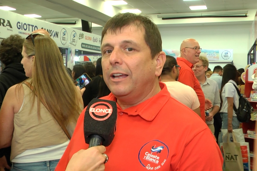 Sergio Rupp, titular de distribuidora mayorista Celeste y Blanca. (foto: Elonce)