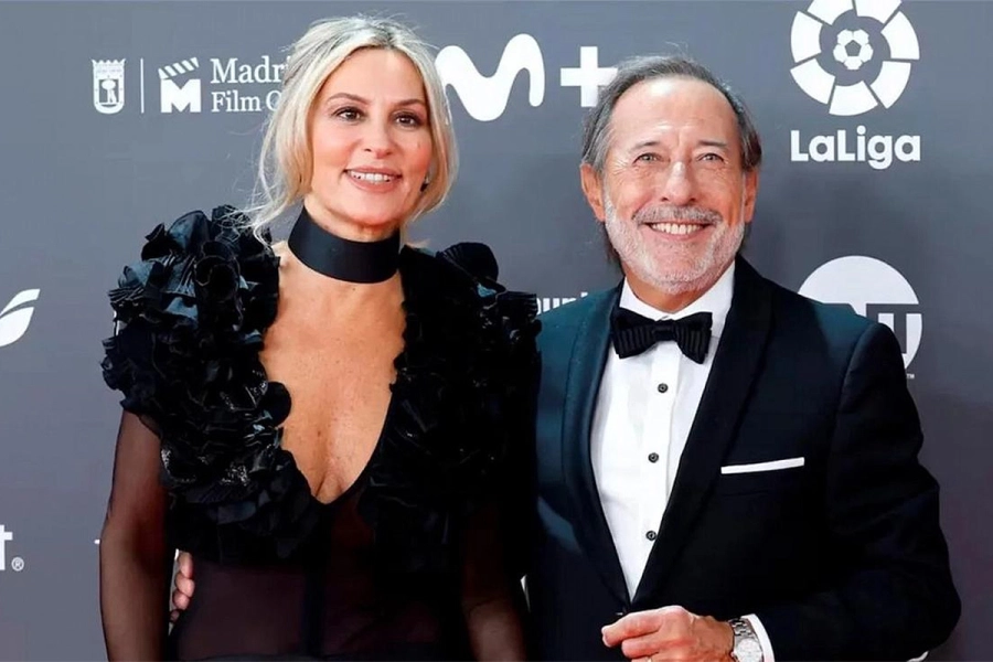 Guillermo Francella y Maryn&eacute;s Bre&ntilde;a. Archivo