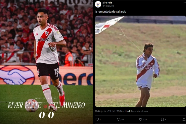 Los memes de la eliminación de River de la Copa Libertadores 2024