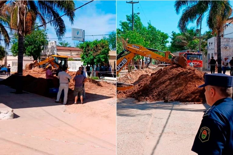 Murió trabajador municipal: la tarea que realizaba al momento del derrumbe