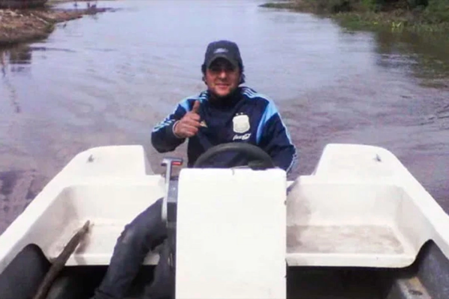 Osvaldo Ricle, la v&iacute;ctima (Archivo).