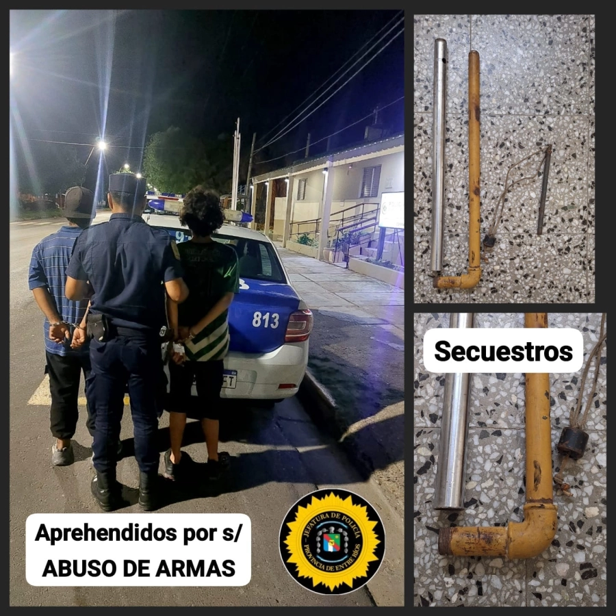 Detenido en Paran&aacute;. (foto: Polic&iacute;a de Entre R&iacute;os)