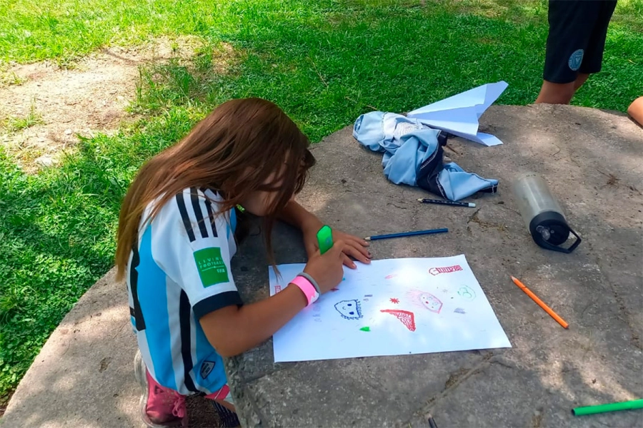 Jornada recreativa en Parque San Mart&iacute;n. (foto: Gobierno de Entre R&iacute;os)
