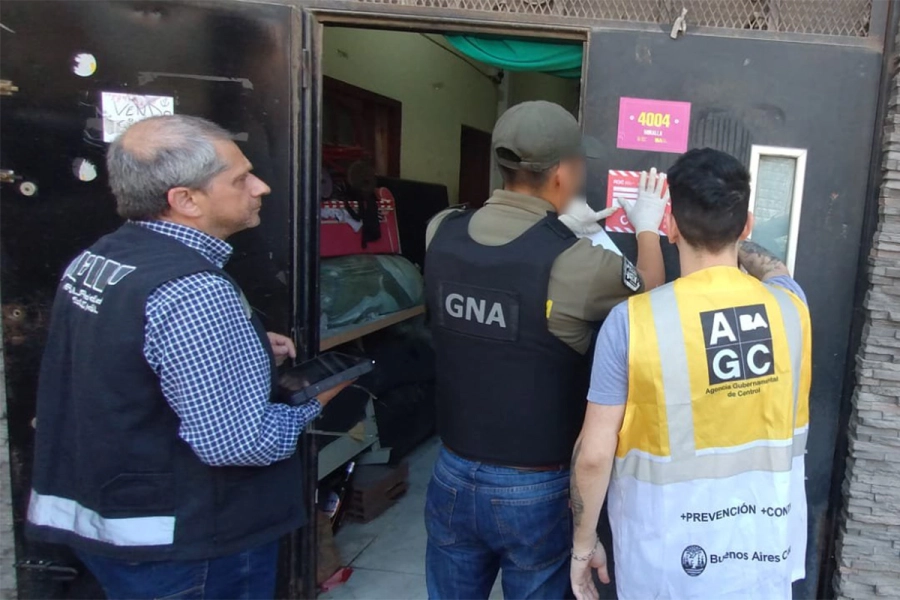 Gendarmer&iacute;a allan&oacute; un taller textil