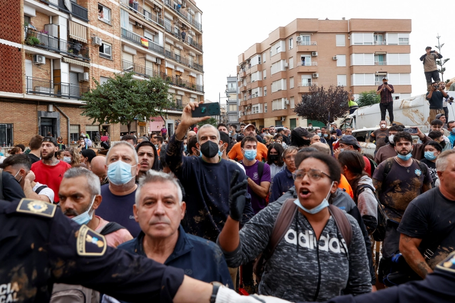 Protesta de vecinos - REUTERS