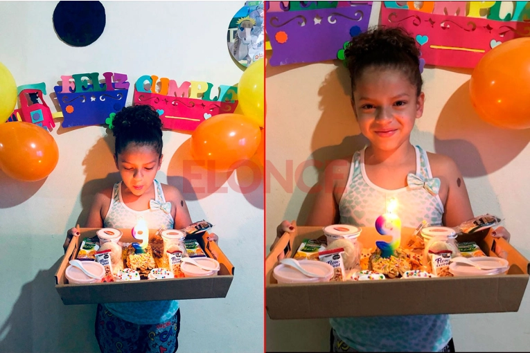 “Los milagros existen”: Priscila superó el cáncer y celebró sus 9 años rodeada de amor