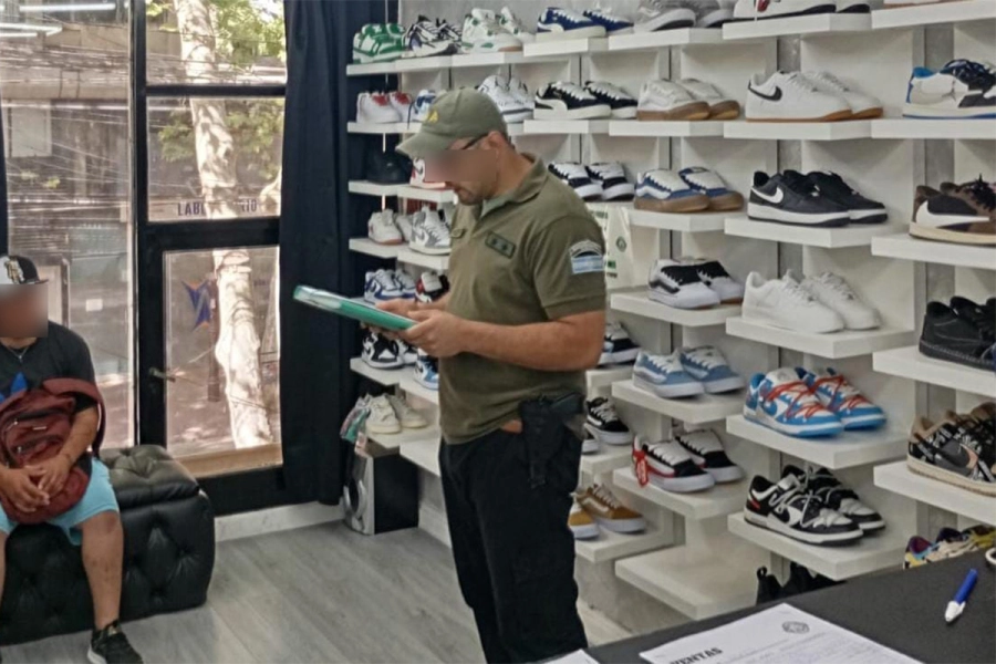 Mercader&iacute;a de contrabando en Mendoza. Gendarmer&iacute;a Nacional