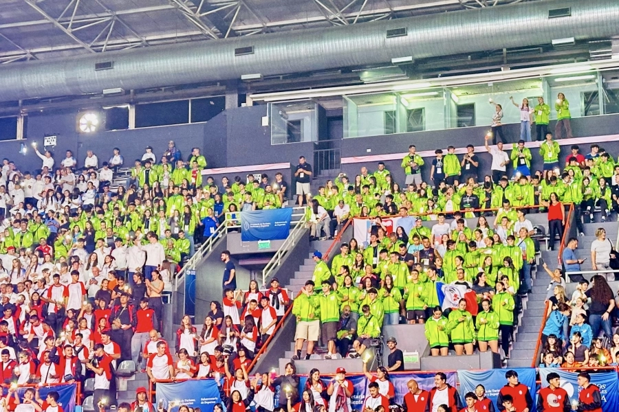 Atletas entrerrianos en los Evita. (foto: Gobierno de Entre Ríos)